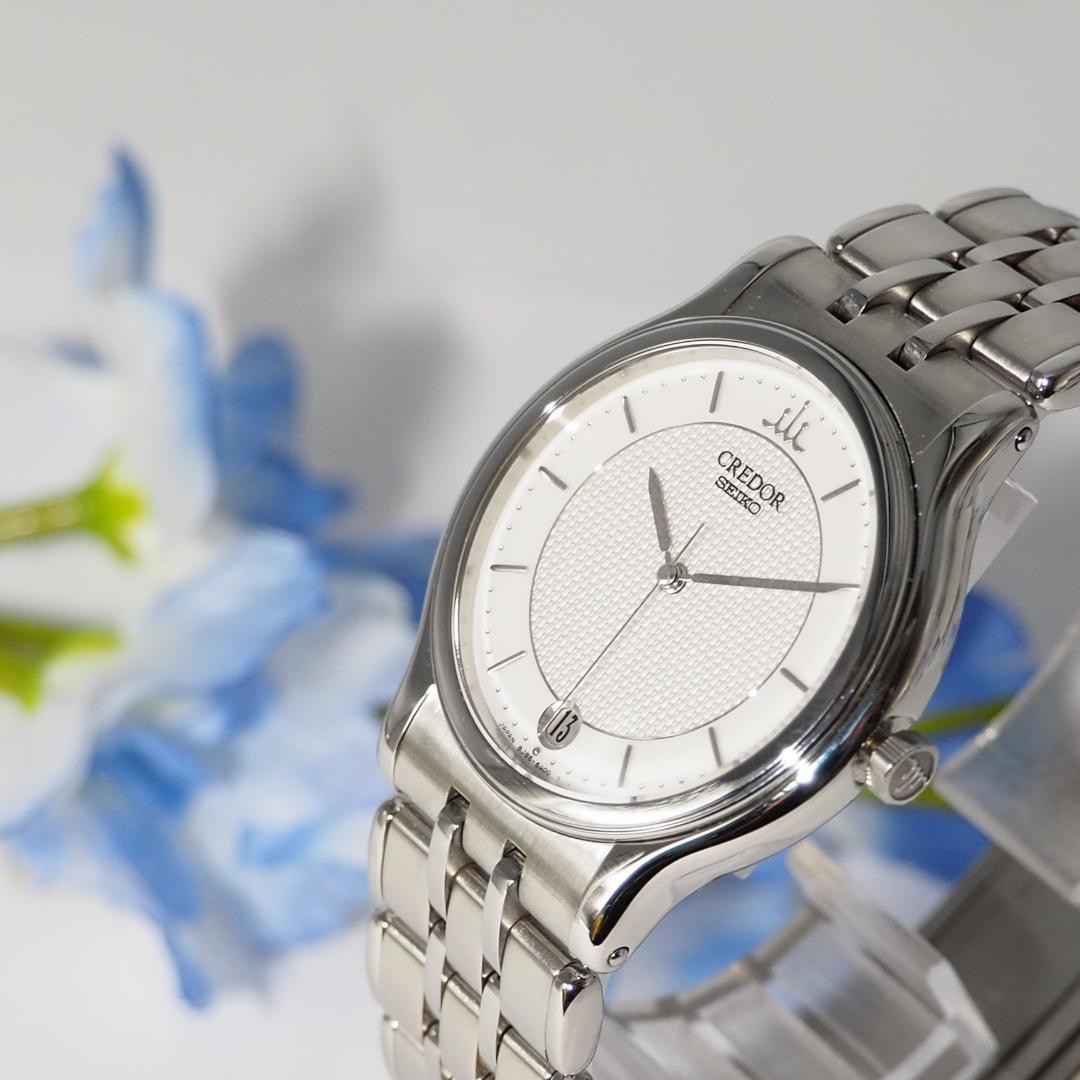 Credor Seiko Date Men'S Watch Silver C786 | eBay Credor Seiko Date Men'S Watch Silver C786 | eBay