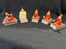 5 McDonalds Happy Meal 1998 Disney VHS Moveable Train Toys Mickey