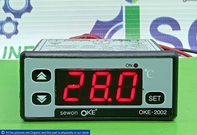 Sewon OKE-2002 Digitaler Temperaturregler OKE2002 -40 C bis 99,9 C Thermostat