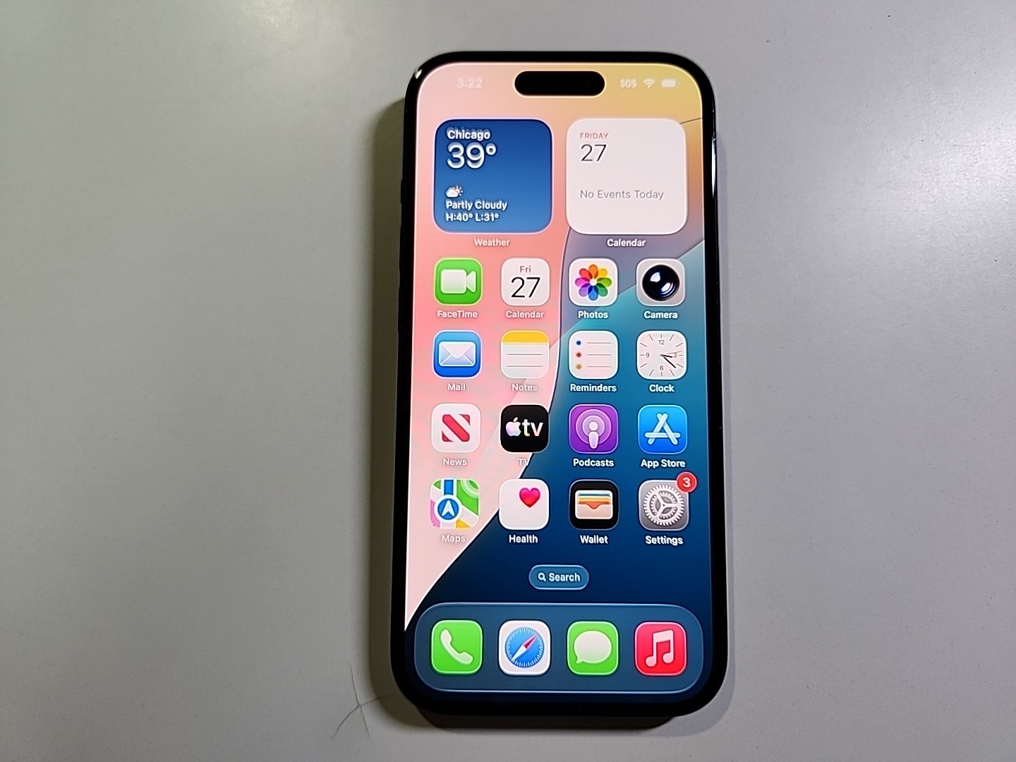 Apple iPhone 15 A2846 eSIM 5G 128GB Unlocked Clean IMEI BH=100%