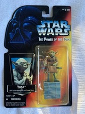 Kenner Star Wars POTF Yoda Action Figure 1995 Orange card MOC