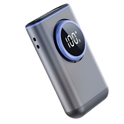 AI Waist Fan Portable Rechargeable with LED Display and 100 Speed Levels - Photo 2/3