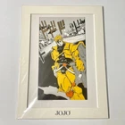 JoJo's Bizarre Adventure Part 3 DIO Frame Art JoJo Exhibition Kanazawa Limited