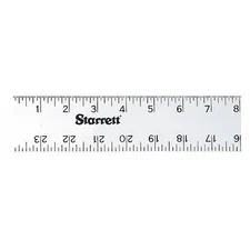 Starrett Ase-24 Aluminum Rule Straight Edge, 24"