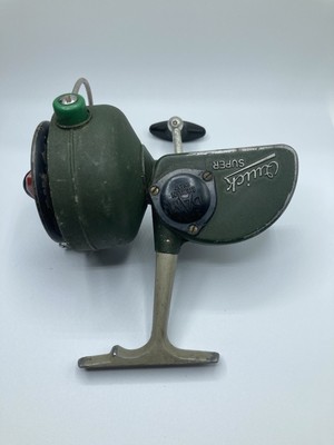 antique german fishing reels VINTAGE DAM QUICK SUPER BERLIN WEST FISHING REEL -MADE IN GERMANY Works  Good