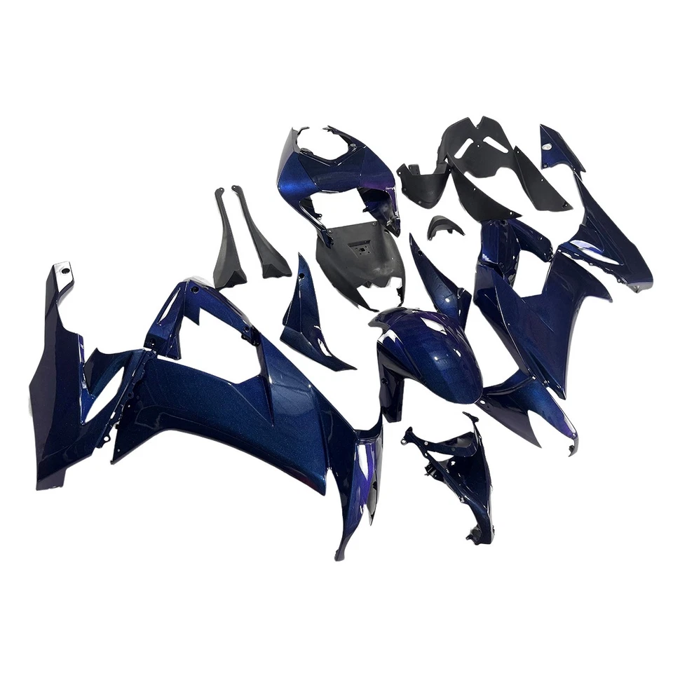 Kit de carenado azul camaleón púrpura para carrocería Kawasaki Ninja ZX10R 2008-2010 Foto 2 de 4