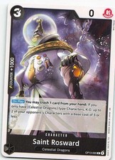 Saint Rosward OP13-095 Future Island Common NM One Piece TCG