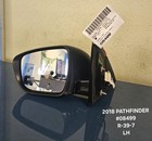 2018 nissan pathfinder door mirror (power) w/o camera; heated lhwhite/qak