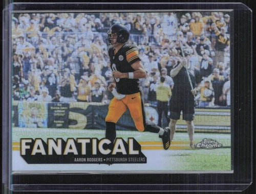 2025 Topps Chrome Aaron Rodgers Base (RAW)