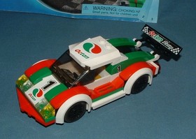 CITY, RACE SETS 60053 CAR / 30314 GO-CART / 60145 BUGGY - LEGO - USED