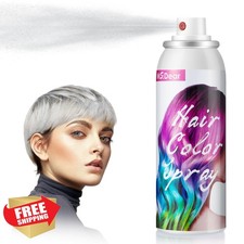Temporary Hair Color Spray White Washable Party Cosplay 100ML