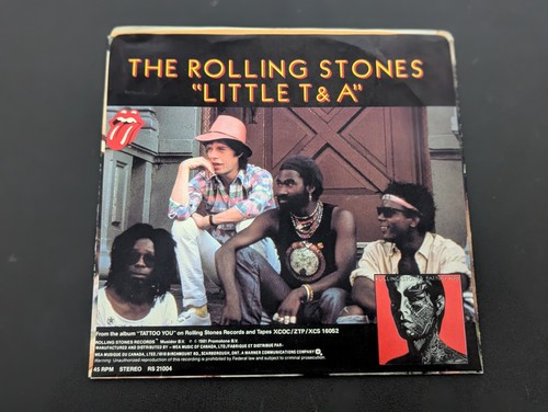 The Rolling Stones Waiting On A Friend/Little T&A 7" 45 Single - Picture 3 of 5