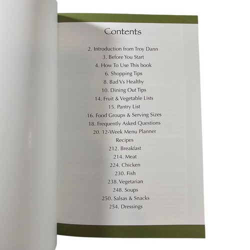 Juego de libros Troy Dann desafío de transformación pérdida de peso fitness guía de nutrición - Imagen 17 de 20