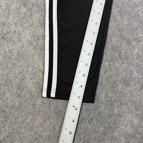 Adidas Stretch Waist Mid Rise Pocket Pull On Track Pants Youth/Boy's Sz 5 Black - Picture 11 of 17