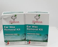 2 X Similasan Ear Wax Removal Kit Multi-Symptom Relief BB DATE 12/25--12/26