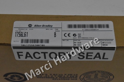 SEALED Allen Bradley 1756-L61 /B ControlLogix Logix5561 2MB Processor - Picture 11 of 24
