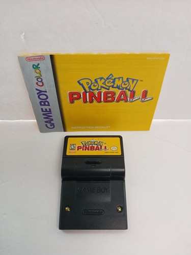 Pokemon Pinball (GBC, Game Boy Color) Authentic & Tested CLEAN