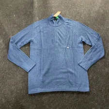 EDDIE  BAUER Frigid Ridge 1/4-zip Active Sweater Men's L Size Dusk