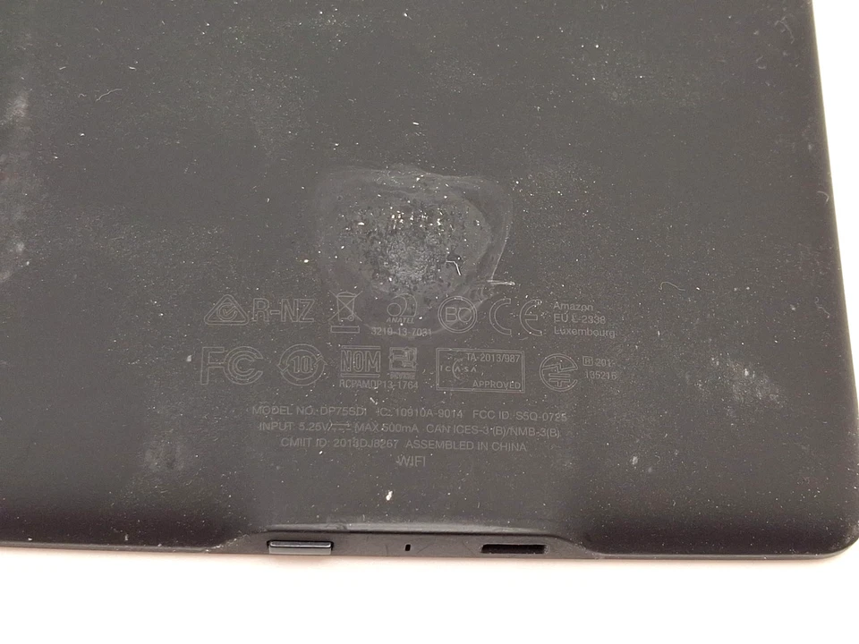 Amazon Kindle Paperwhite 7th Gen DP75SDI 6" Wi-Fi Black eBook Reader J2093 - Image 3 of 4