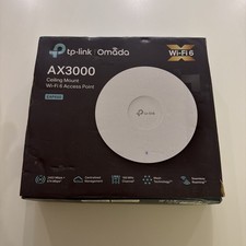 TP-Link Omada EAP650 AX3000 Wi-Fi 6 Ceiling Access Point Gigabit PoE+ PSU Boxed