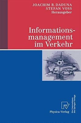 Informationsmanagement im Verkehr Buch Physica-Verlag Heidelberg