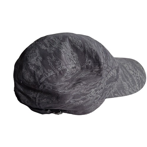 Nike Sportswear 5 Panel Cap Black Busy Deisgn Y2k 00's - Picture 10 of 14