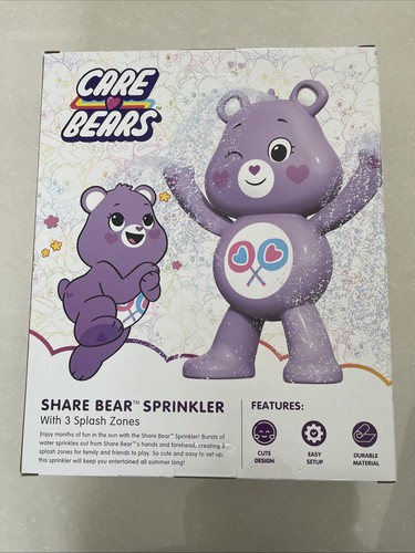 Care Bears XL aufblasbarer Sprinkler Wasserspielzeug Blaubär 60 Zoll - Bild 2 von 2