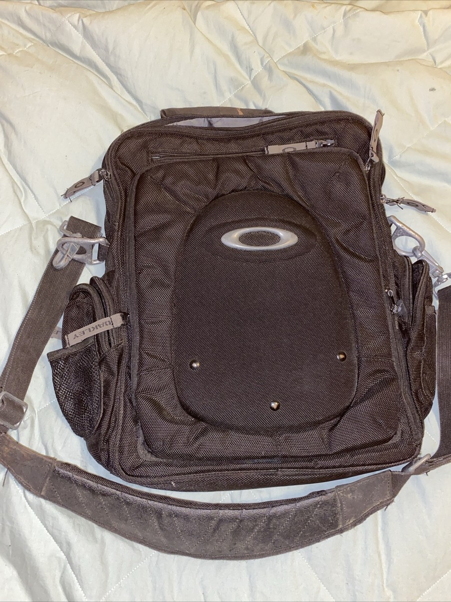 Vintage Y2K Oakley Cyber Side Sling Bag Backpack Messenger