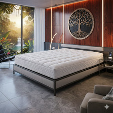 Hotel-Quality Mattress Topper King Queen Plush Soft Bed Pad for Back Pain relief