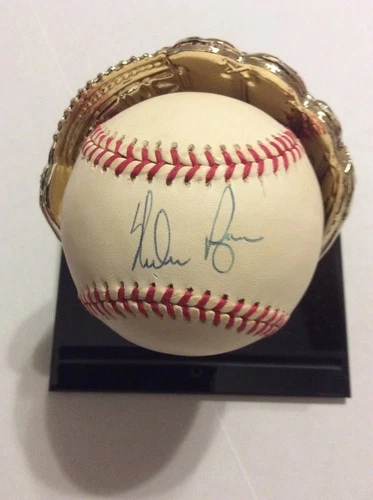 Nolan Ryan Signed Autographed Bobby Brown Baseball JSA COA