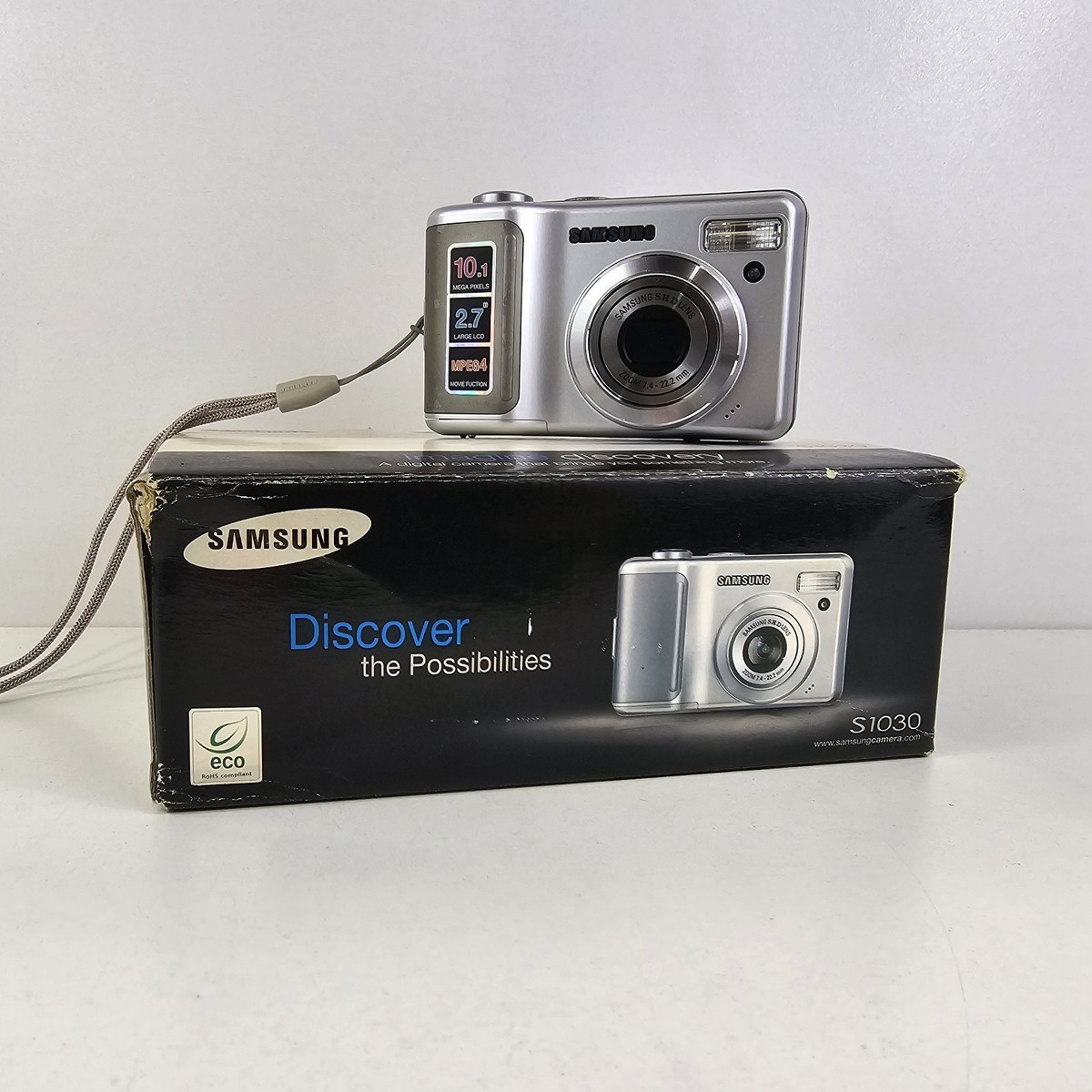 Samsung Digimax S1030 10.1MP Digital Camera - Silver for sale