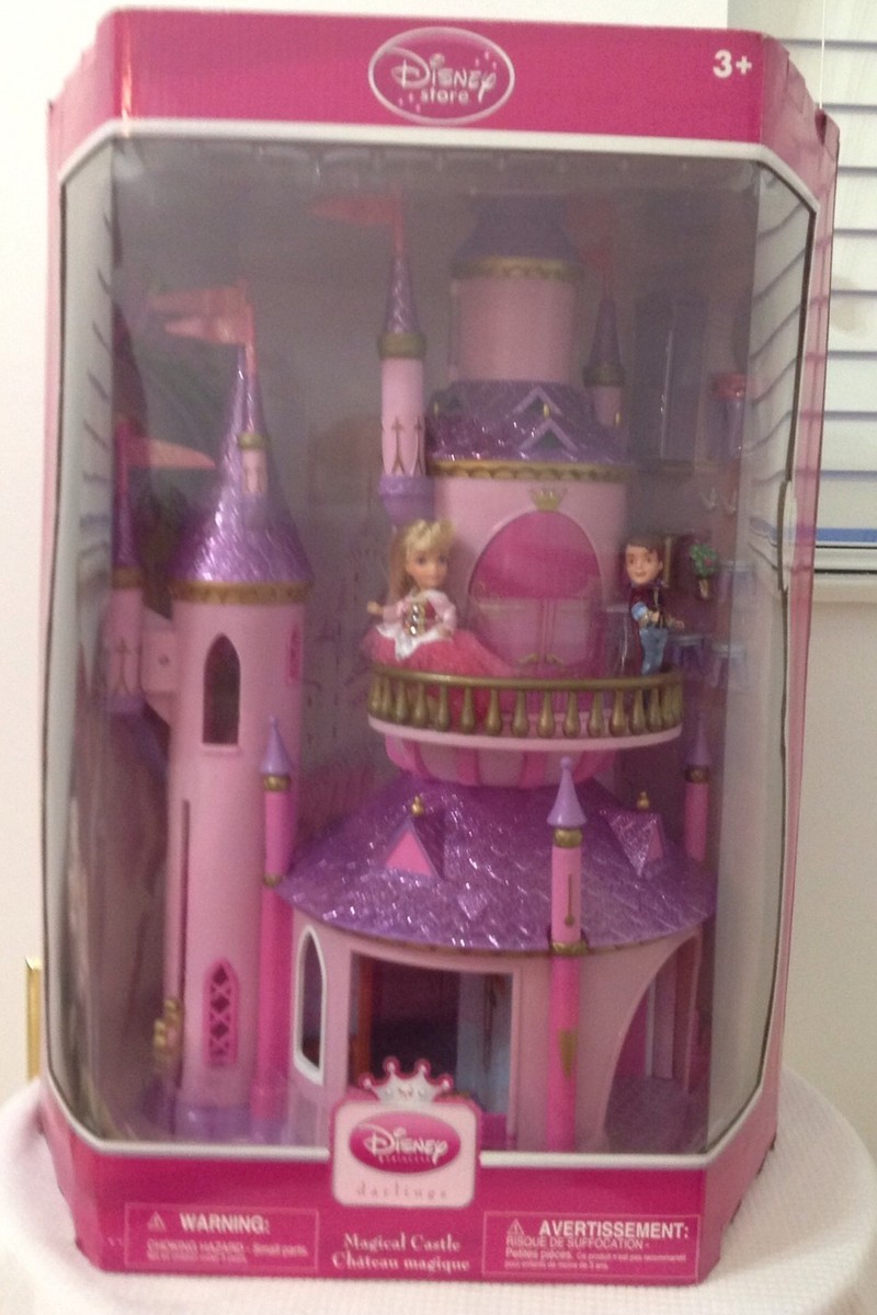 DISNEY PRINCESS SLEEPING BEAUTY DARLINGS MAGICAL CASTLE PLAYSET-NEW
