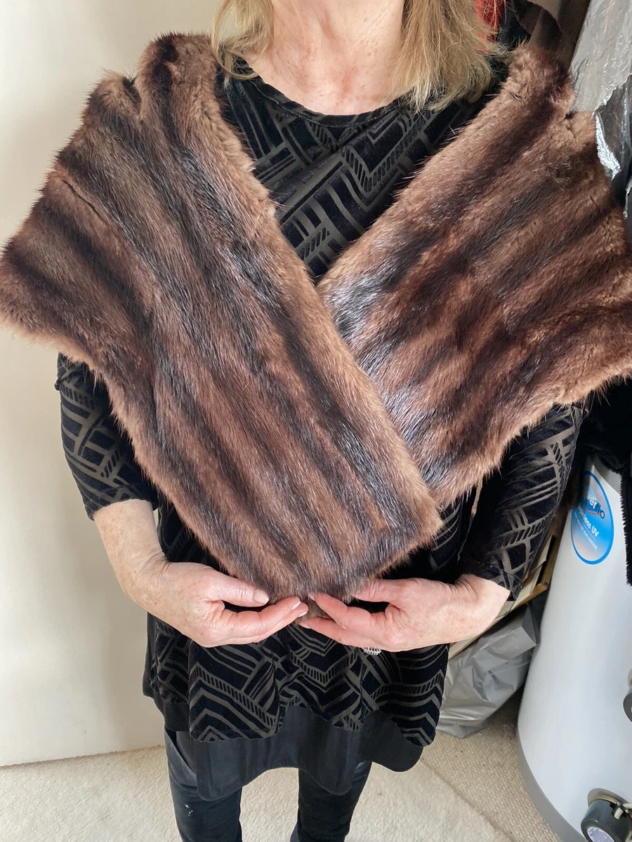 Mink scarf hotsell