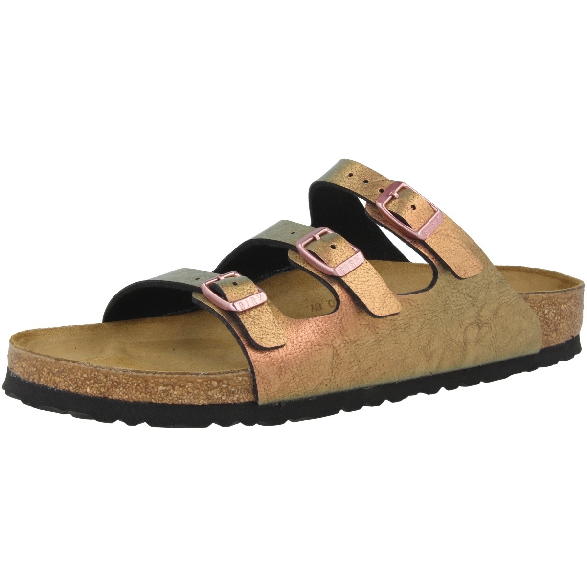 Birkenstock Florida Fresh Birko-Flor Sandalee Pantoletten Weite schmal 1010955 Birkenstock Florida Fresh Birko-Flor Sandalee Pantoletten Weite schmal 1010955