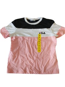 pink white fila