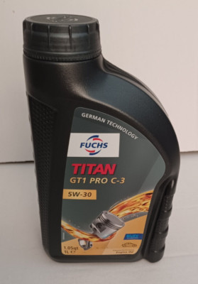 Fuchs Titan GT1 Pro C-3 5W-30 1 L Motorenöl VW 50400 50700 BMW LL-04 MB 229.51