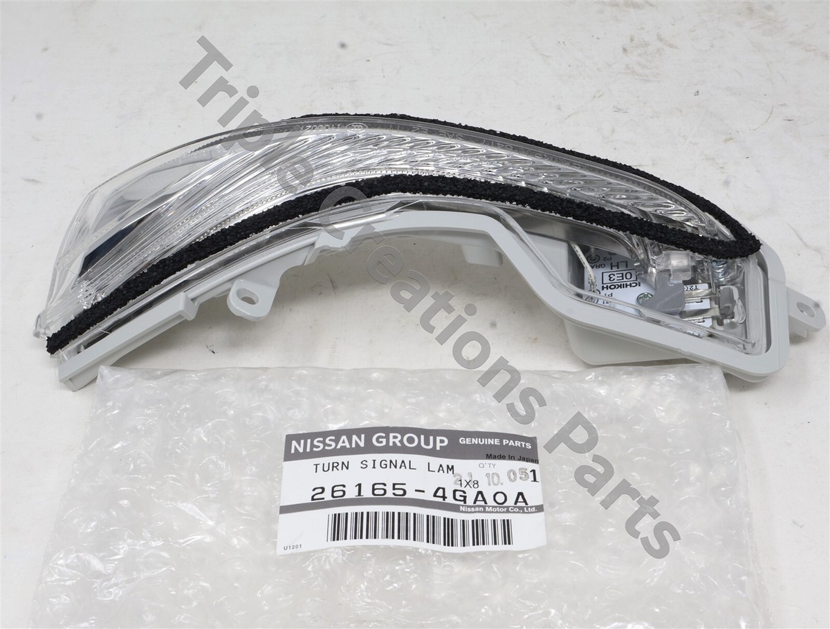 261654GA0A Genuine Nissan Turn Signal Lamp Assy-Side LH 26165