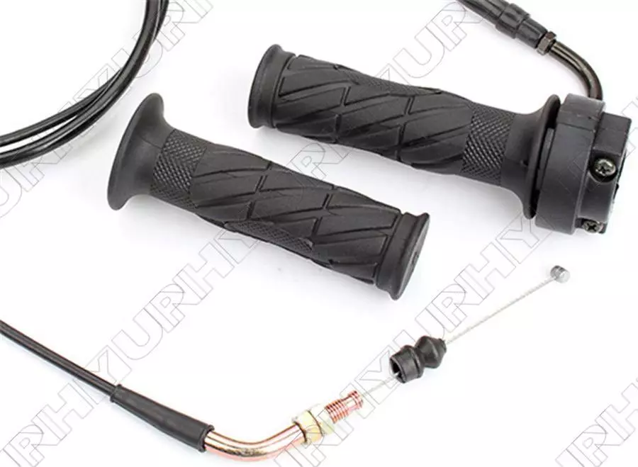 Cable de agarre de manillar de giro del acelerador scooter ciclomotor accesorios para GY6 125-150CC Foto 3 de 4