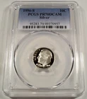 1996-S 10c SILVER PCGS PR70DCAM ROOSEVELT DIME PROOF DEEP CAMEO PR 70 DC