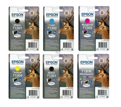 Original Epson Stag XL Tintenpatronen WF-3530DTWF WF-3540DTWF WF-7515 WF-7525 SET