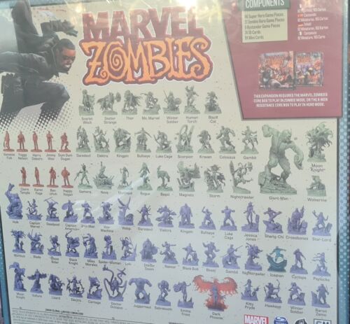 Marvel Zombies Zombicide Super & Zombie Heroes Kickstarter Ekskluzywne Minis - Zdjęcie 1 z 104
