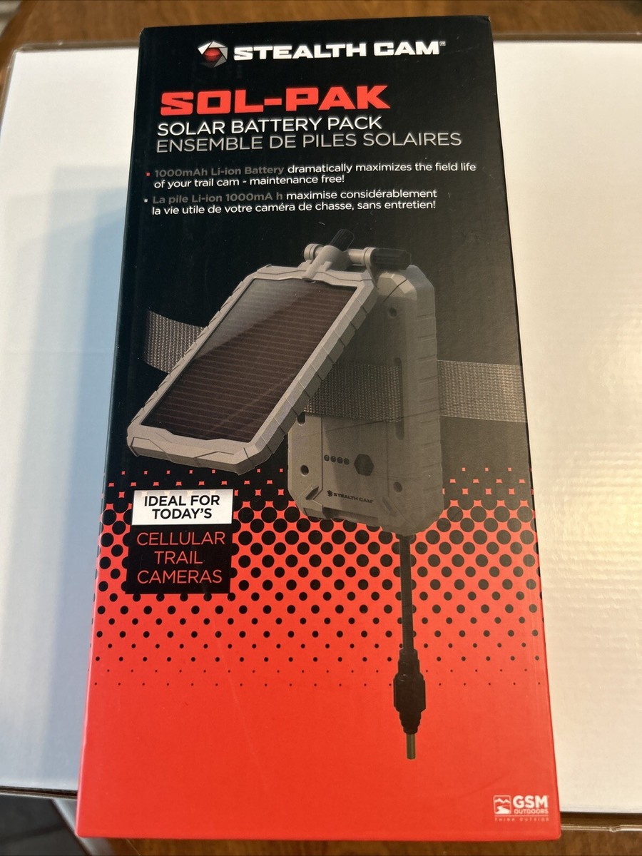 Stealth Cam Solar Panel Solar Charger Stealth Cam Fusion Solar