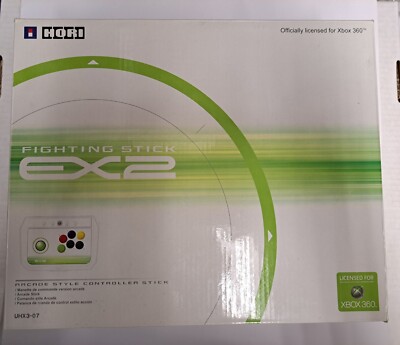 Microsoft Xbox 360 HORI EX2 Fighting Stick USB Joystick Joy Fight
