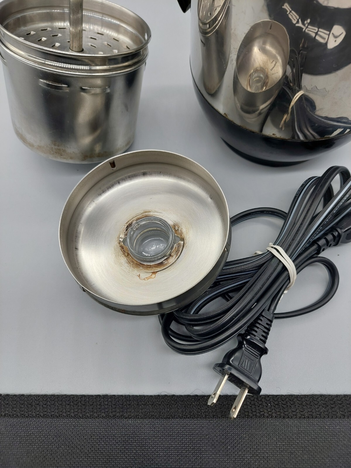 Vintage Farberware Coffee Percolator With Accessories, Power Cord eBay