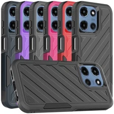 For Moto G Power 5G 2025 Case Noble Lined Shockproof Dual Layer Hybrid Cover