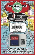 Angler Products Uploadable Fishing Hotspots for Lower Laguna TX - HookNLine Map