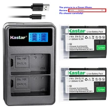 Kastar EN-EL15 for Nikon 1 V1, D500 D600 D610 D750 D800 D7000 D7100 D800 D800E