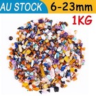 1KG Mixed Stone - CRYSTAL GEM CHIPS - Crystals Rock Polished Gemstones AU STOCK