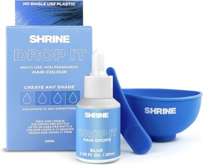 Shrine Drop It Temporary Hair Color - Mix Dye With Conditioner - Create Unique