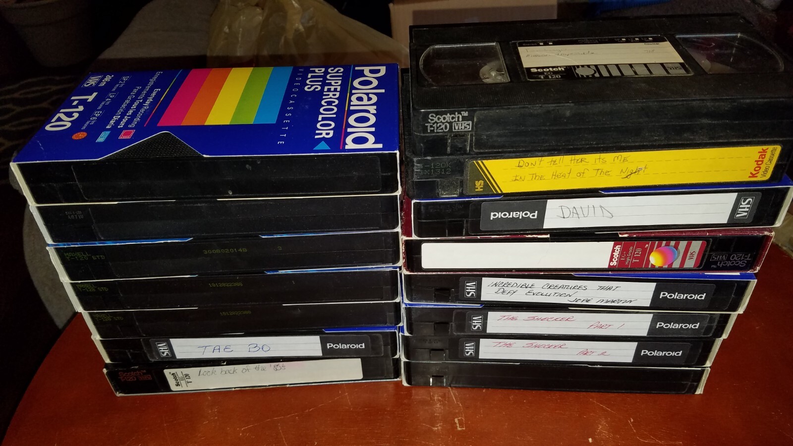 Lot Of 15 Blank VHS Tapes eBay